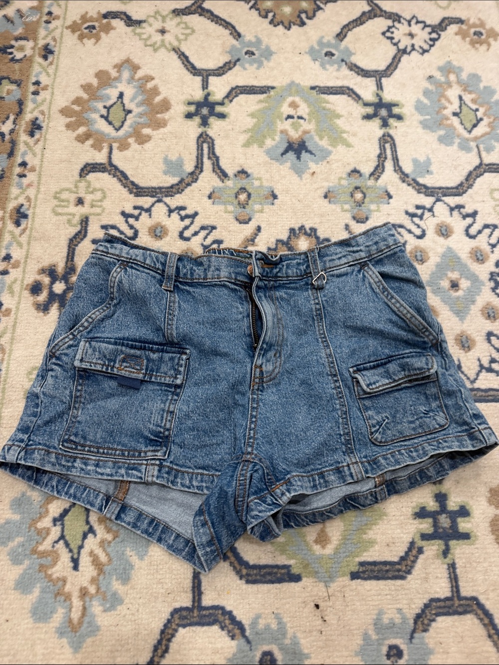 wild fable Blue Denim Cargo Shorts